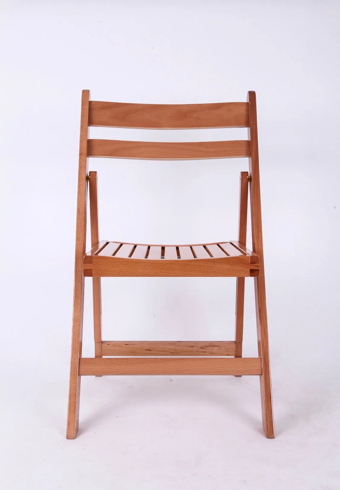 Slatted Americana Chairs - Natural Timber