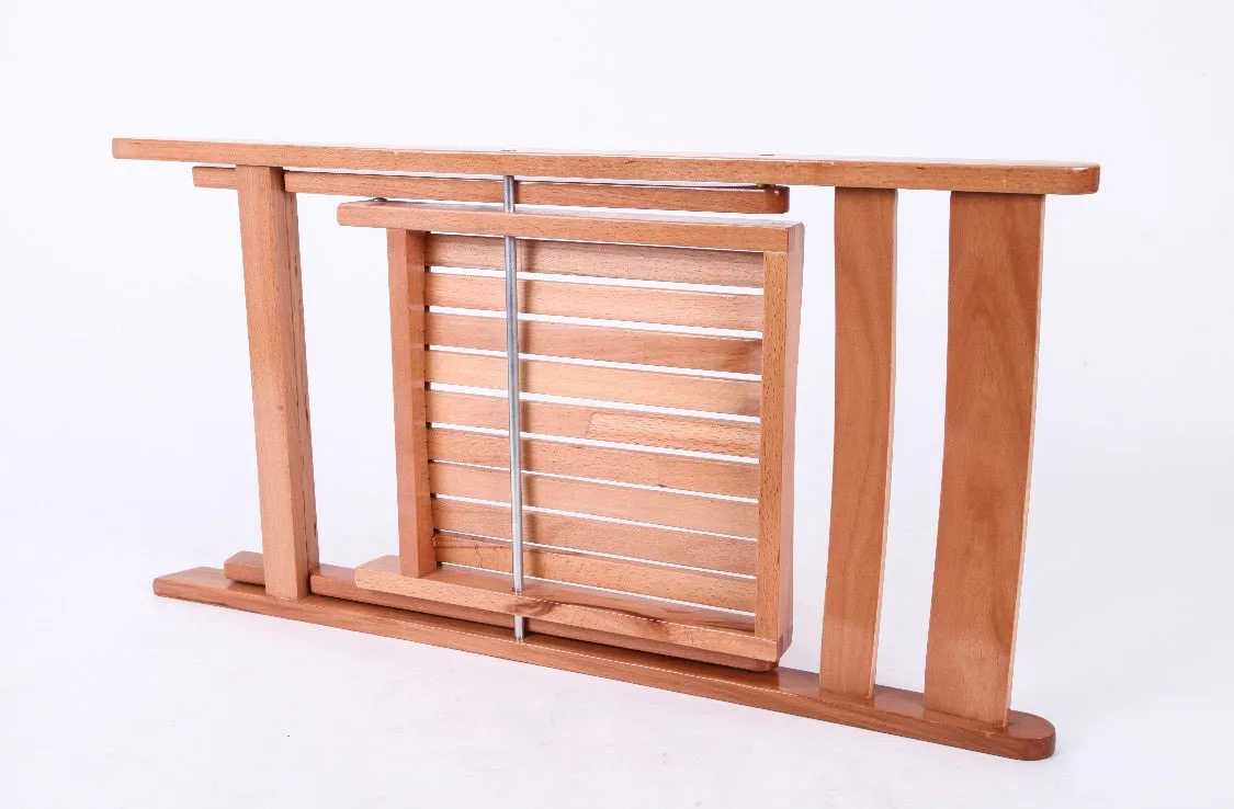 Slatted Americana Chairs - Natural Timber