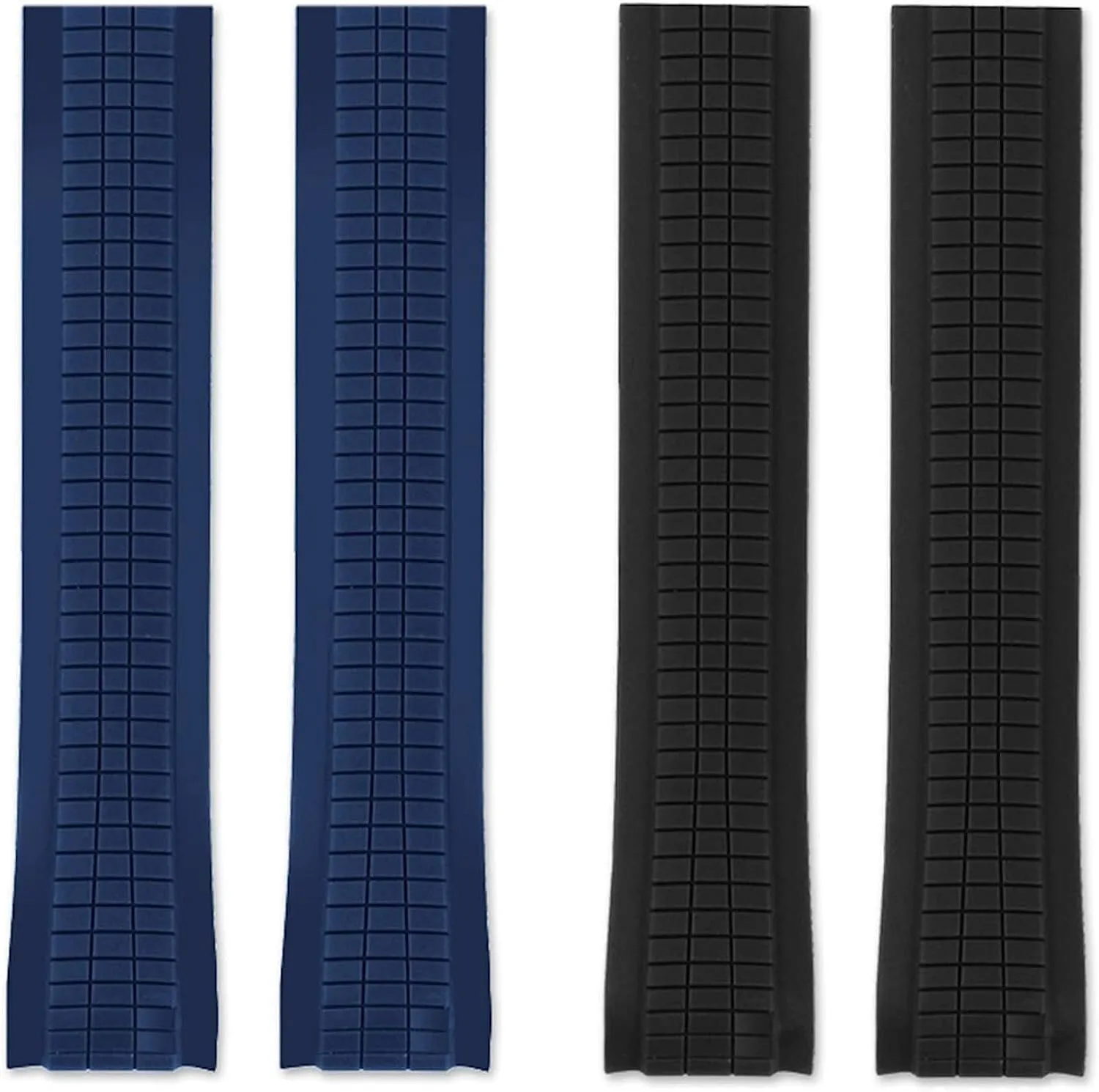 Soft Rubber Watch Band Aquanaut Fits For Patek Philippe Folding Buckle Watch Strap Silicone 5164A 5167A 5168A