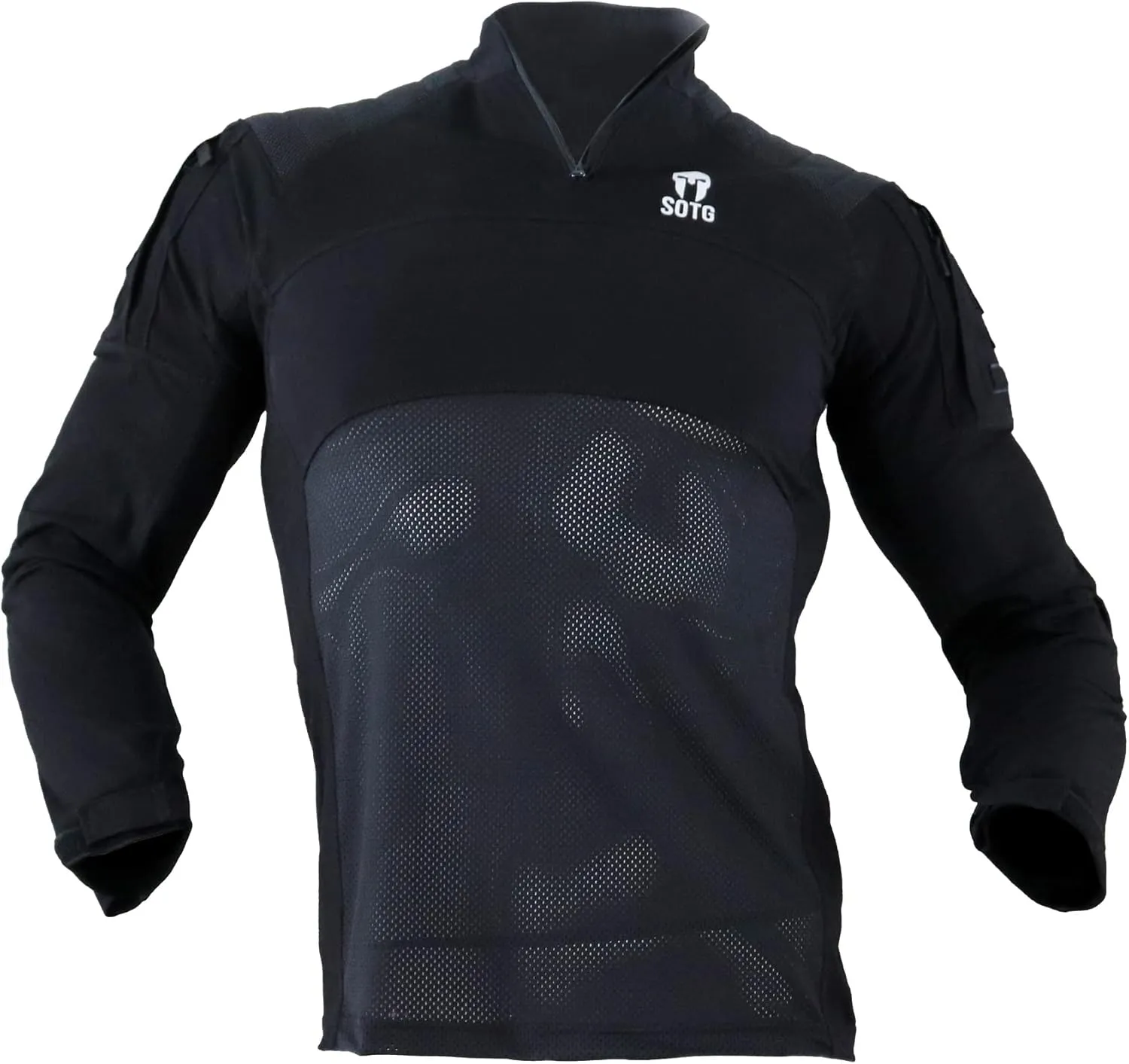 Spec Ops Tool Gear Foxtrot Men's Work T-Shirt with Breathable Mesh & Padded Shoulders for Outdoor: Fishing, Hiking, Airsoft;