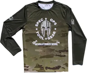 Spec Ops Tool Gear Tactical Construction T-Shirt for Men, Great for Working & Outdoor Activities