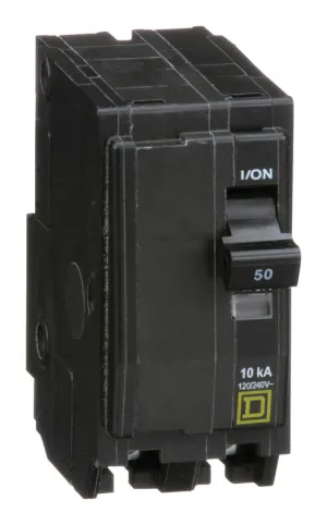 Square D QO 50 amps Plug In 2-Pole Circuit Breaker
