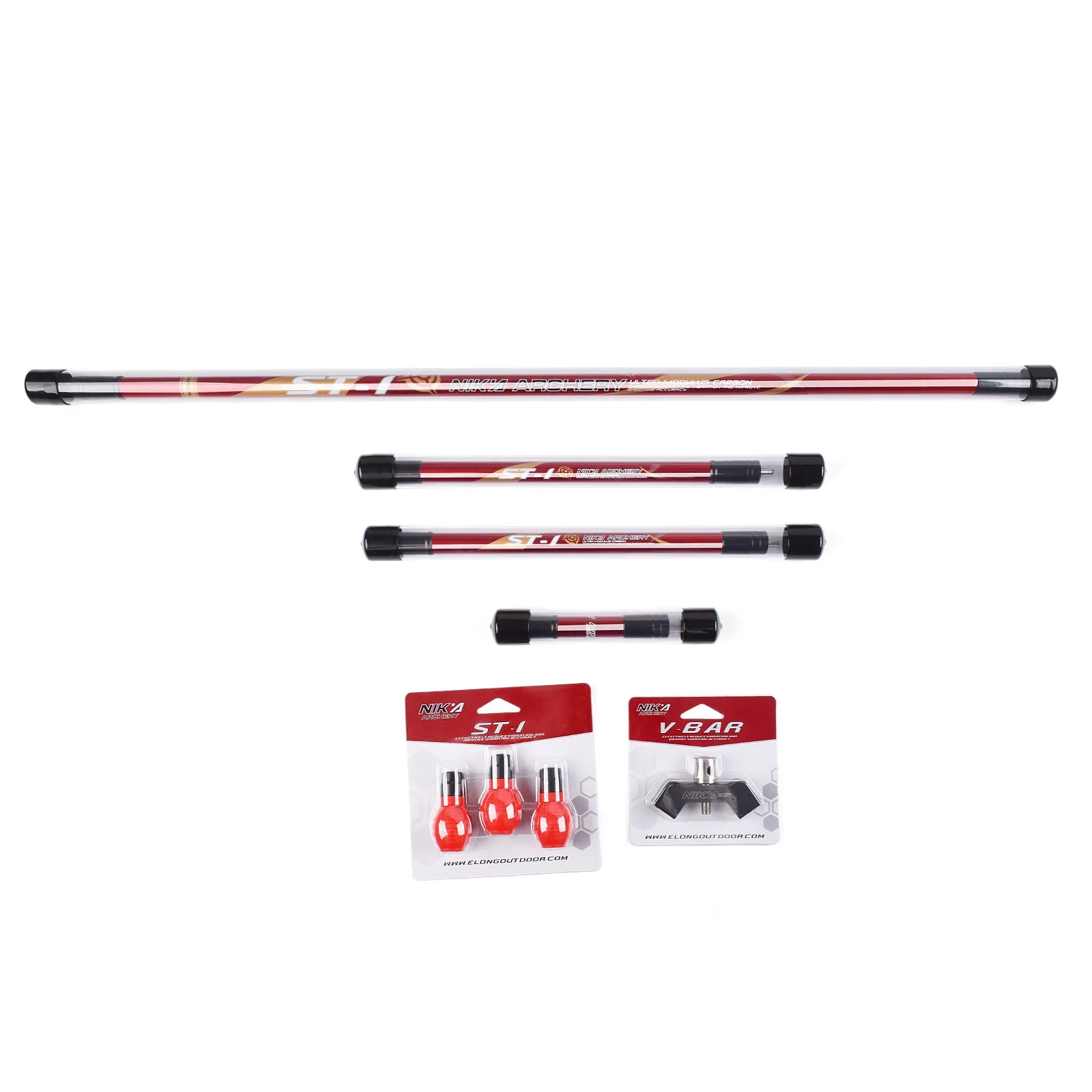ST-1 Carbon Stabilizer Set Archery Bow Accessories For Shooting