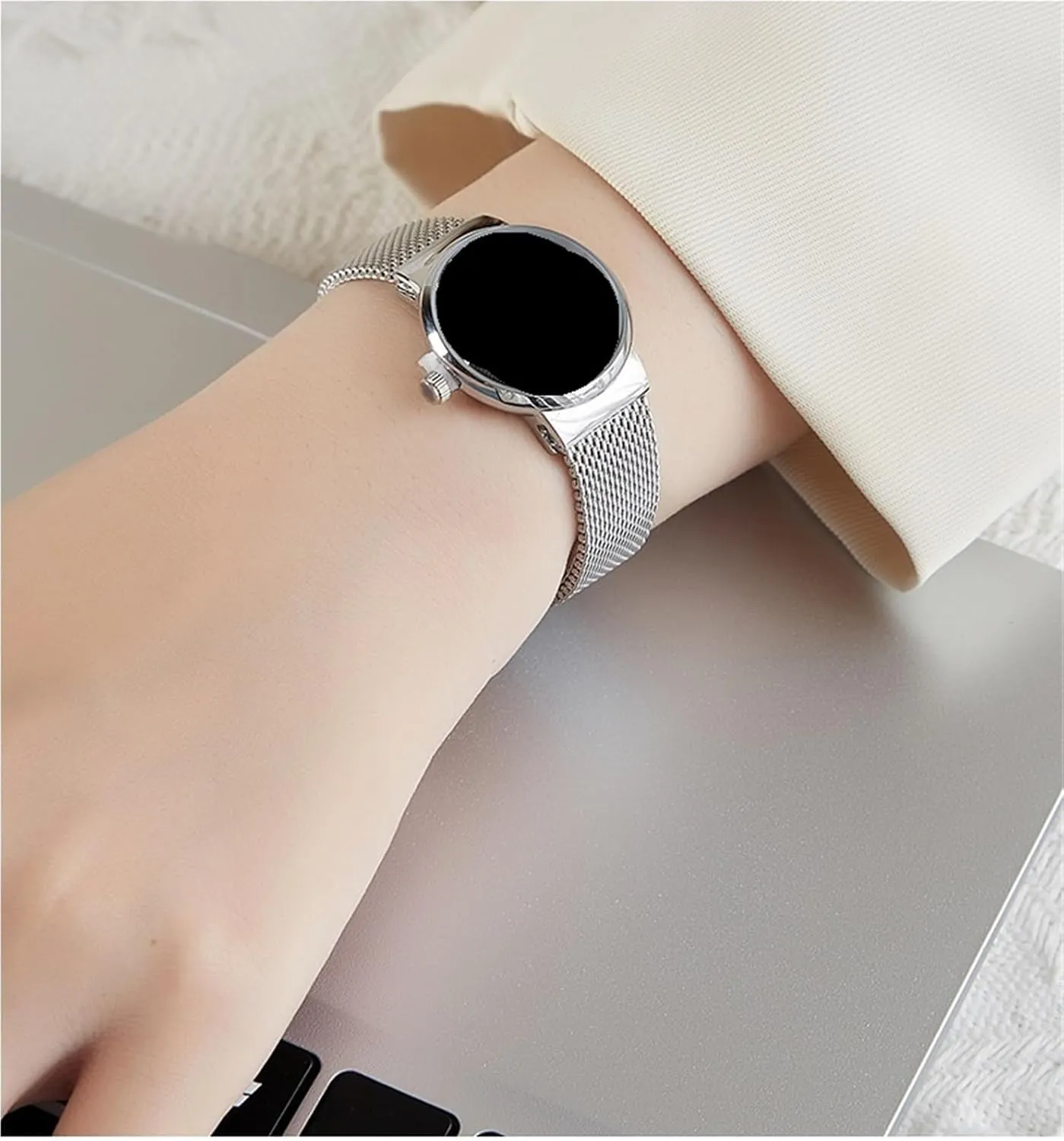Stainless steel mesh strap unisex quick-release mesh strap