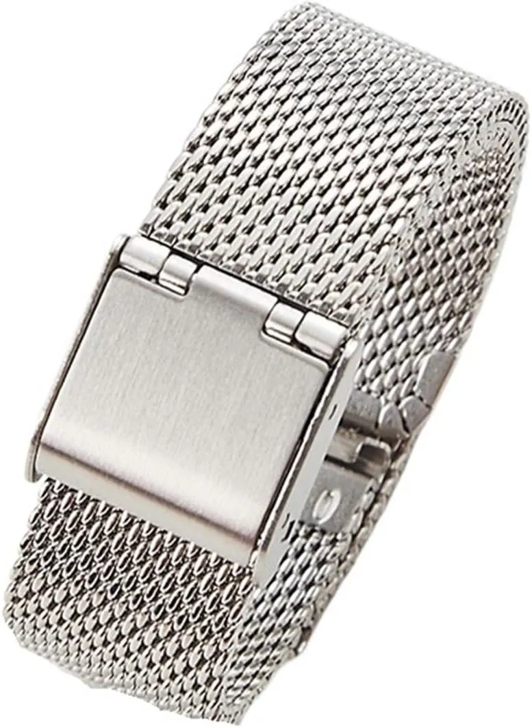 Stainless steel mesh strap unisex quick-release mesh strap