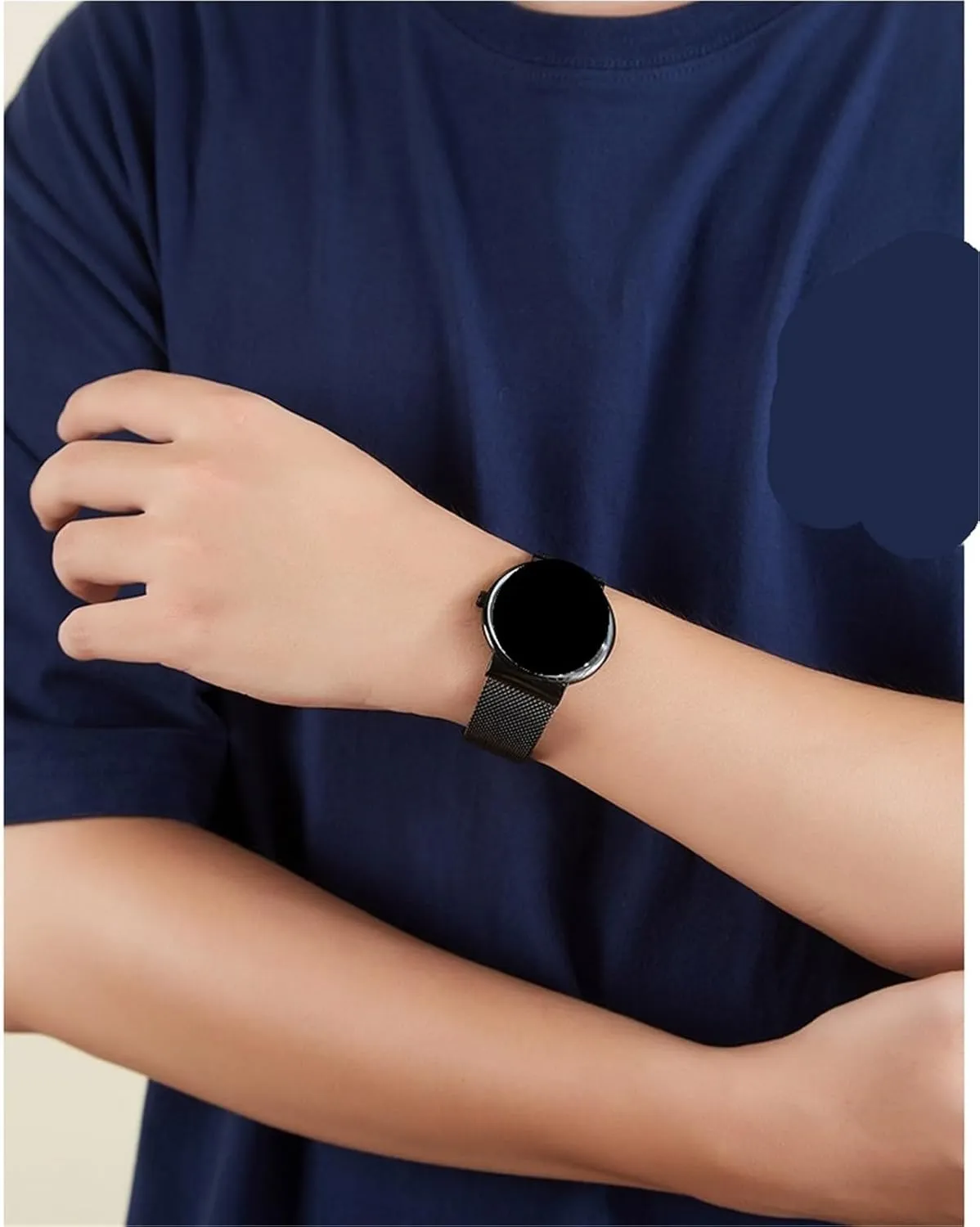 Stainless steel mesh strap unisex quick-release mesh strap