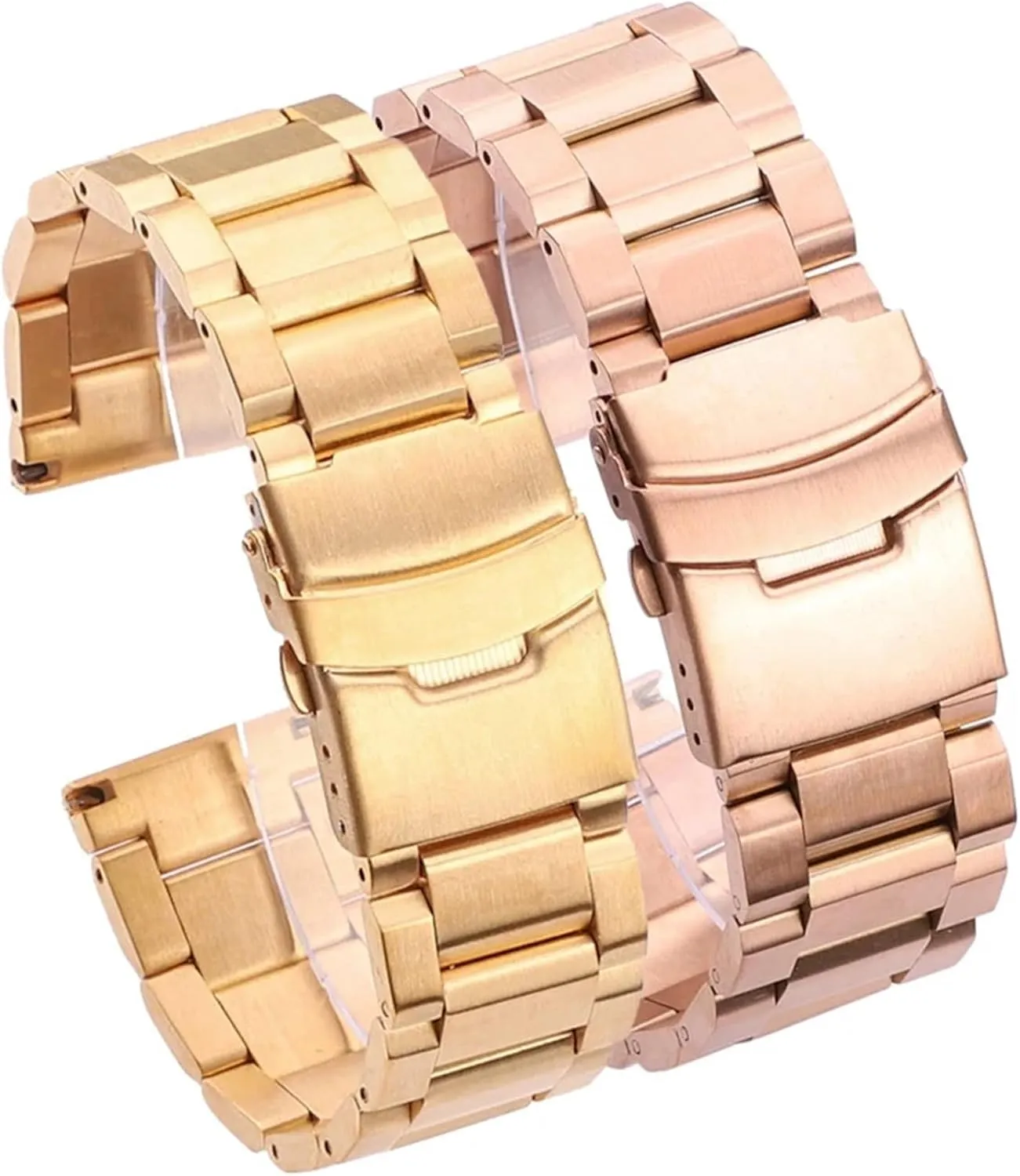 Stainless Steel Watch Strap 20mm 22mm Bracelet Solid Metal Watch Bands Watch Accessories Universal