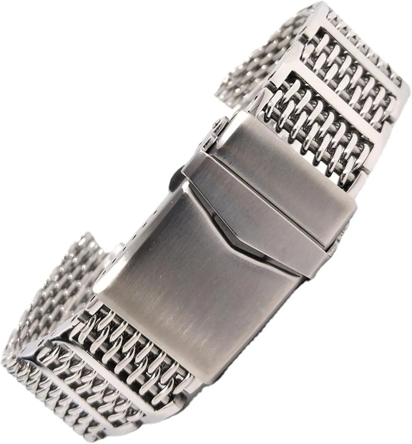 Stainless Steel Woven Watch Straps Are Suitable For Traditional Watches And Smart Watches