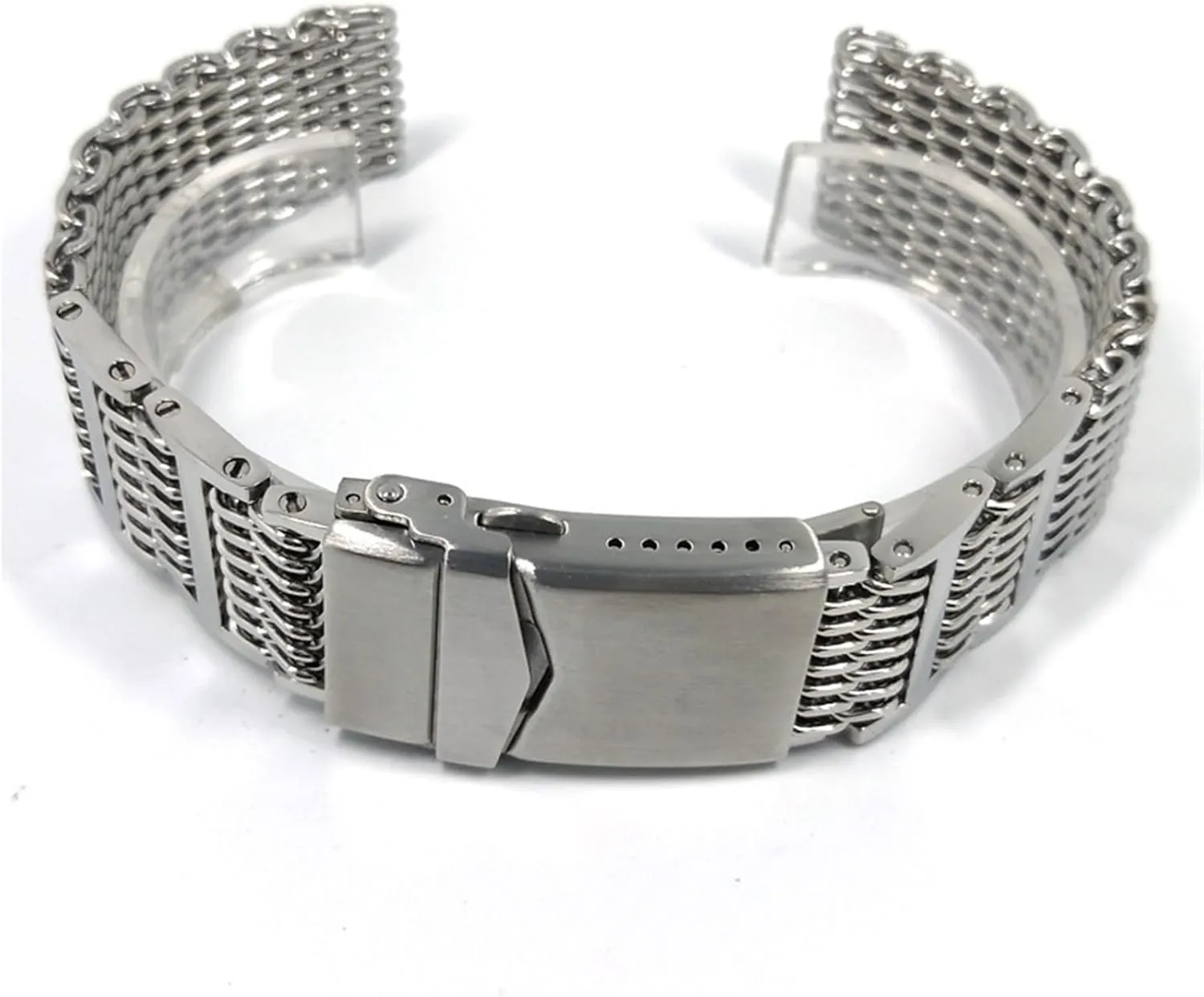Stainless Steel Woven Watch Straps Are Suitable For Traditional Watches And Smart Watches