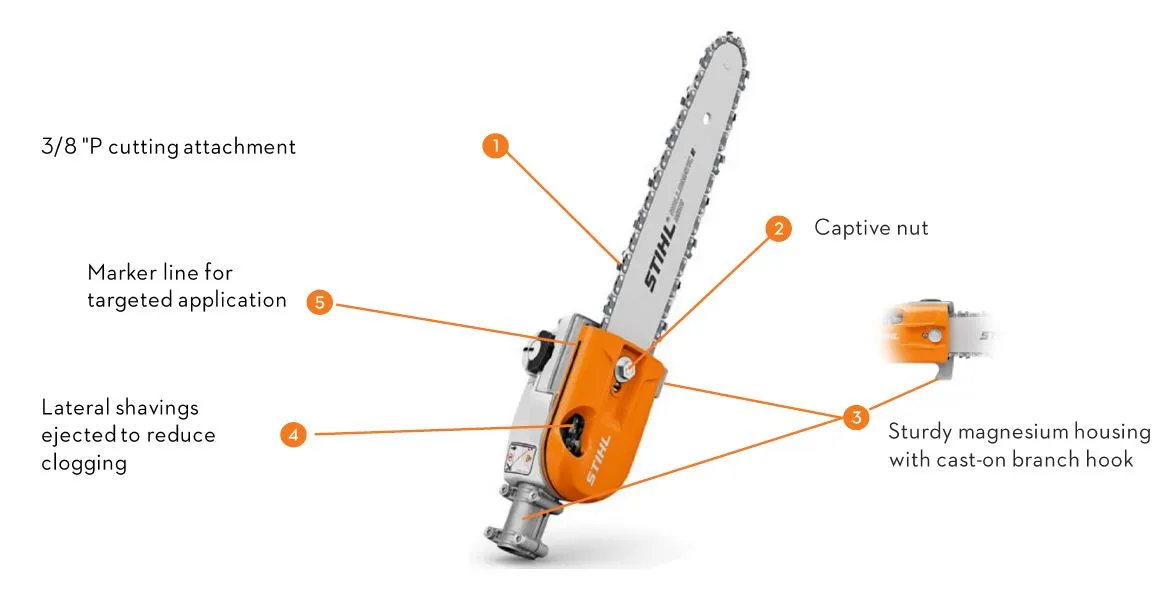 STIHL HT 135 Telescopic Pole Pruner