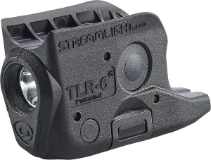 Streamlight 69280 TLR-6 100-Lumen Tactical Weapon Light Designed Exclusively and Solely for Glock 42/43/43X/48 (No Rail or MOS), Black