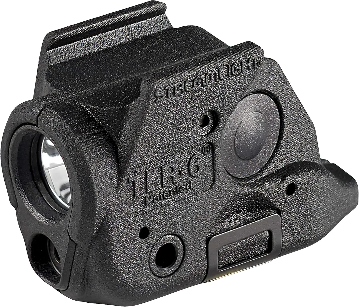 Streamlight 69286 TLR-6 100 Lumen Tactical Weapon Light with Integrated Red Aiming Laser Designed Exclusively and Solely for Glock 43X MOS/48 MOS Only, Black