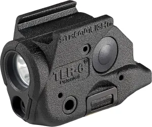 Streamlight 69287 TLR-6 100-Lumen Tactical Weapon Light with Integrated Red Aiming Laser Designed Exclusively and Solely for Springfield Armory Hellcat 3-Inch Micro Compact Only, Black