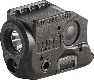 Streamlight 69288 TLR-6 100-Lumen Tactical Weapon Light with Integrated Red Aiming Laser Designed Exclusively and Solely for Micro Compact Taurus GX4, Black