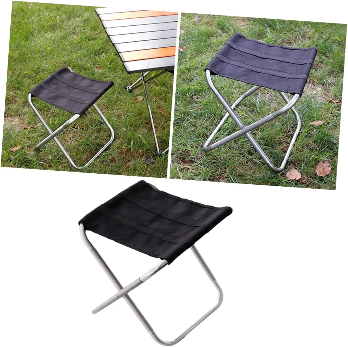 Strong Aluminum Alloy Casting Portable Folding Chair Oxford Cloth Outdoor Chair for Camping Picnic