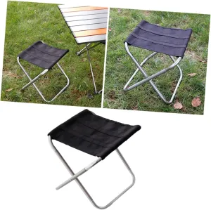 Strong Aluminum Alloy Casting Portable Folding Chair Oxford Cloth Outdoor Chair for Camping Picnic