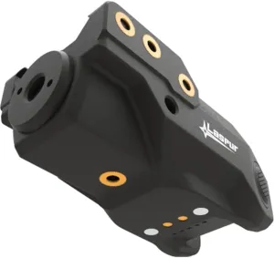 Sub Compact Tactical Rail Mount Low Profile Laser Sight for Pistol Handgun Rifle, Build-in USB Magnetic Touch Rechargeable Battery Accessory Remaining Display