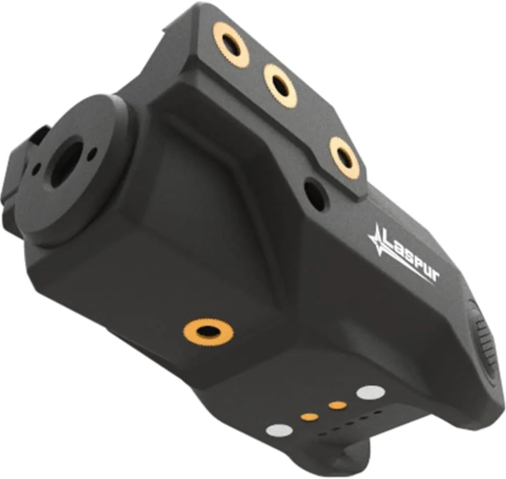 Sub Compact Tactical Rail Mount Low Profile Laser Sight for Pistol Handgun Rifle, Build-in USB Magnetic Touch Rechargeable Battery Accessory Remaining Display