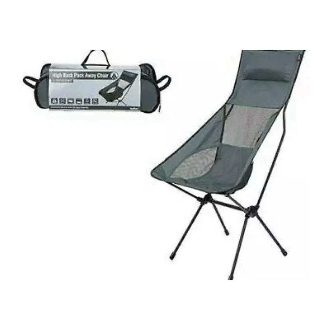 Summit Folding Grey Camping Chair