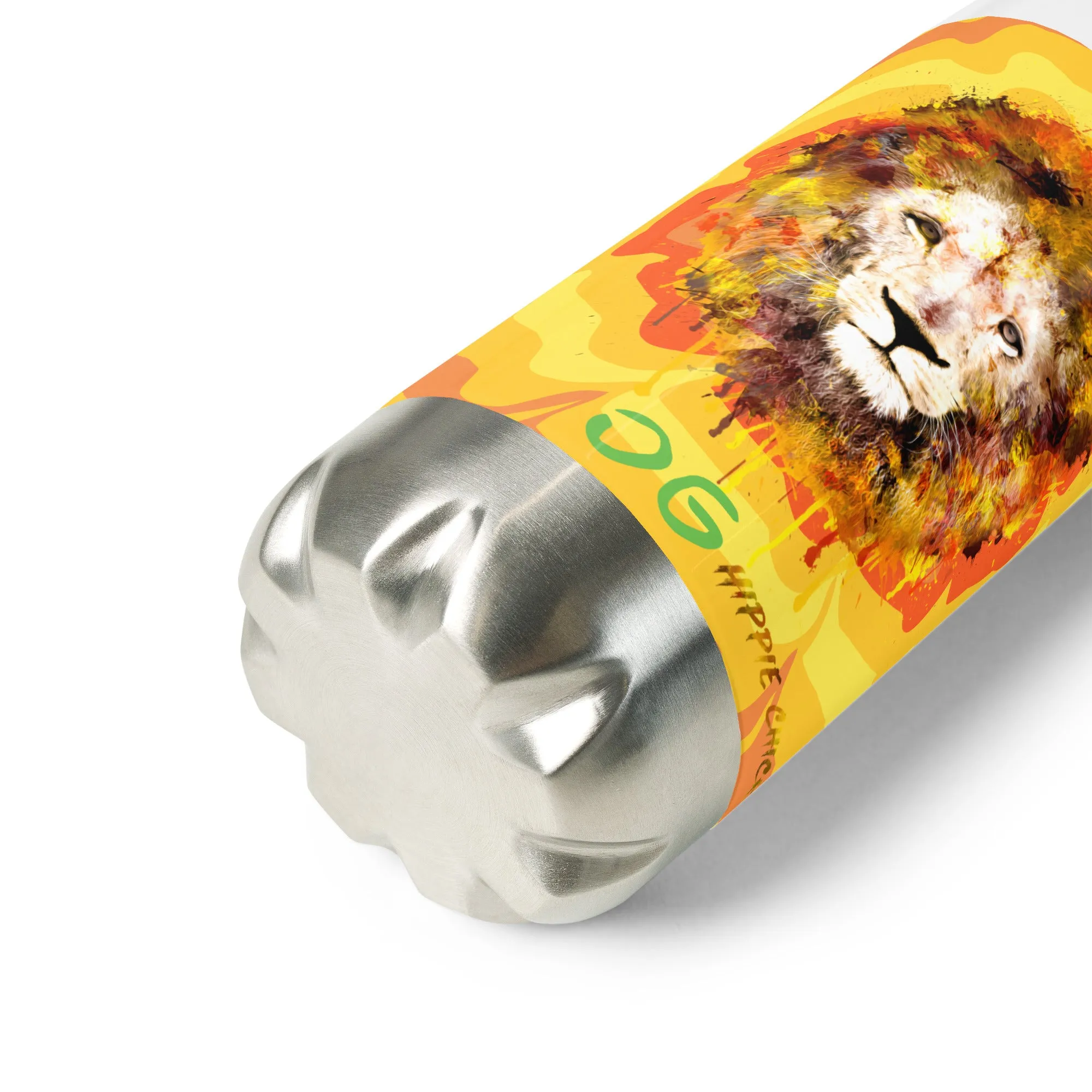 Sunny Flower Stainless Steel Water Bottle