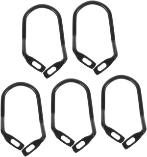 SUPVOX 5 Pcs Rear Derailleur Protector Guard for Mountain Folding Bikes Ultralight Chain with Easy No Tool Installation for Reliable Trail Protection