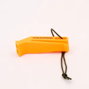 Survival: Emergency Survival Whistle. New. Orange.
