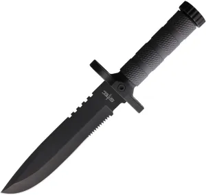 Survival Knife Black