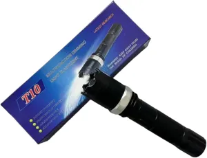 T10 Stun Gun Ultrapowerful Rechargeable for Men Women for Car & Self Defense Tactical Flashlight for Person Safety