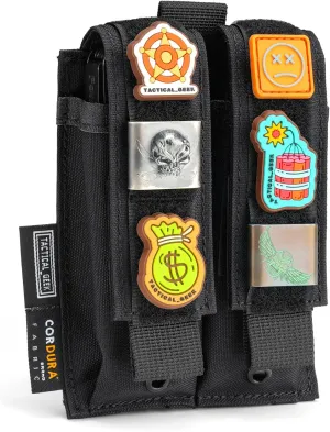 TACTICAL GEEK EXT8 EDC Belt Organizer, Molle Multitool Sheath, EDC Pocket Organizer for, Small Tool Organizer Pouch Accessories for Daily Carry