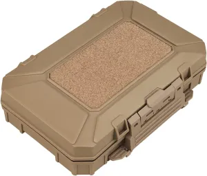 Tactical Gun Protective Case Military Pistol Case Bag Waterproof Hard Shell Tool Storage Box Molle System Paintball Accessories