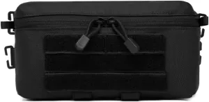 Tactical Molle Admin Pouch, Waterproof Utility Tool Pouch Gadget Storage Bag with Hook&Loop Fastener for Backpacks ﻿