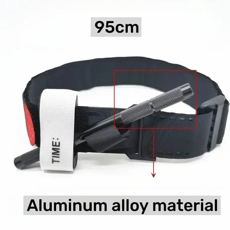 Tactical Rotary Pressure Tourniquet – Aluminum Rod First Aid Tool for Military & Survival