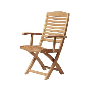 Teak Folding Armchair Manhattan