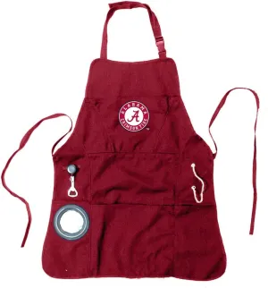 Team Sports America University of Michigan Grilling Apron | Bottle Opener and Insulated Beverage Holder | Adjustable Straps