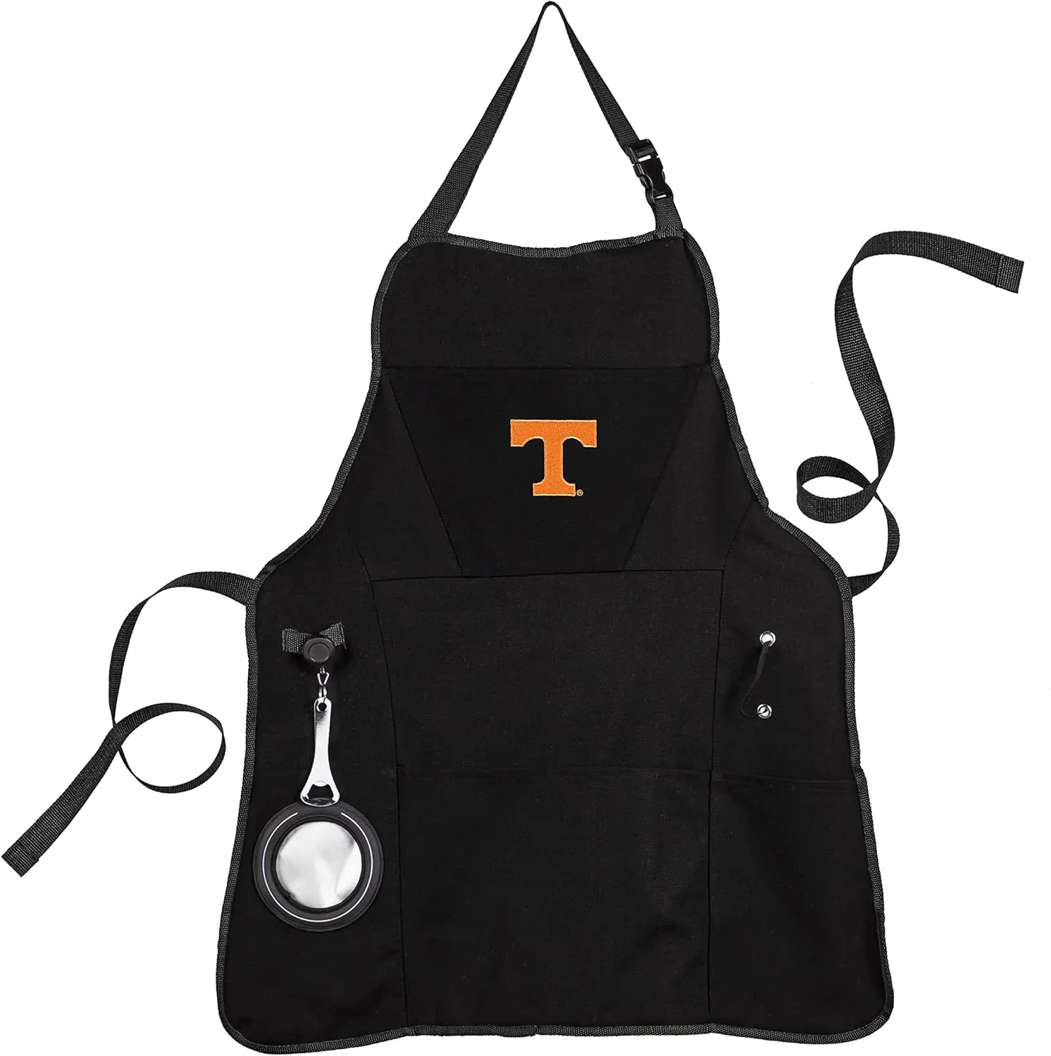 Team Sports America University of Michigan Grilling Apron | Bottle Opener and Insulated Beverage Holder | Adjustable Straps