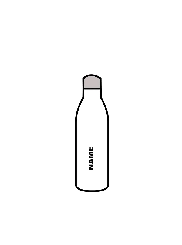 TFX - WATER BOTTLE WHITE (IN-STOCK)