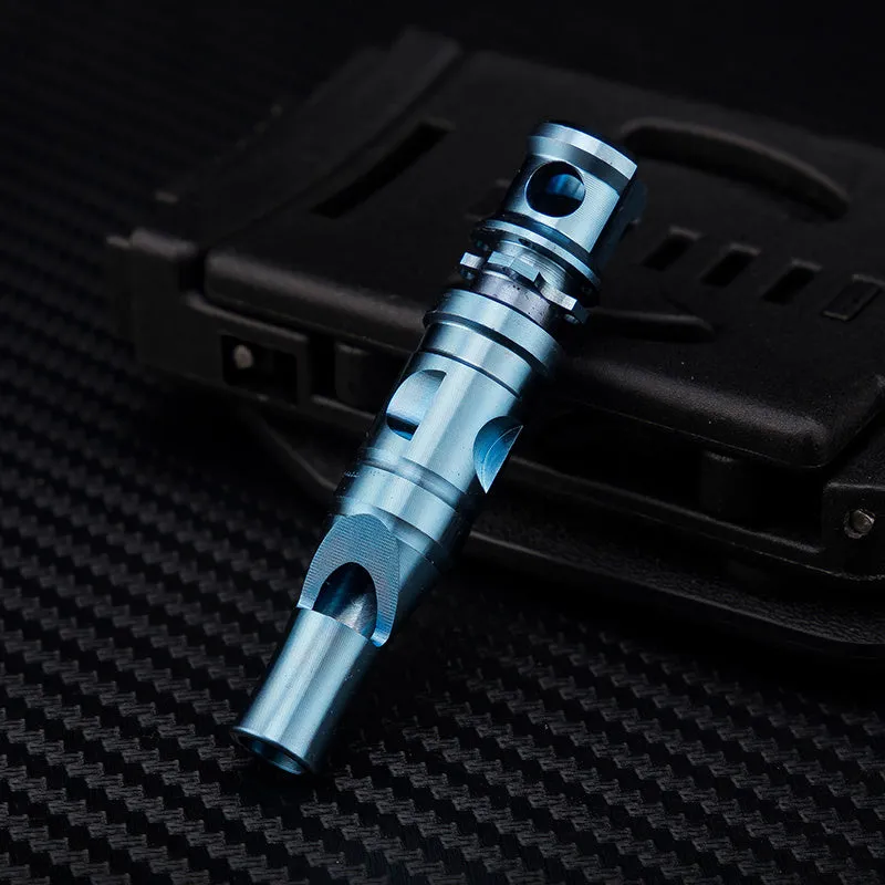 Titanium Alloy High Pitched Survival Whistle Decibel Explosion Anti Wolf