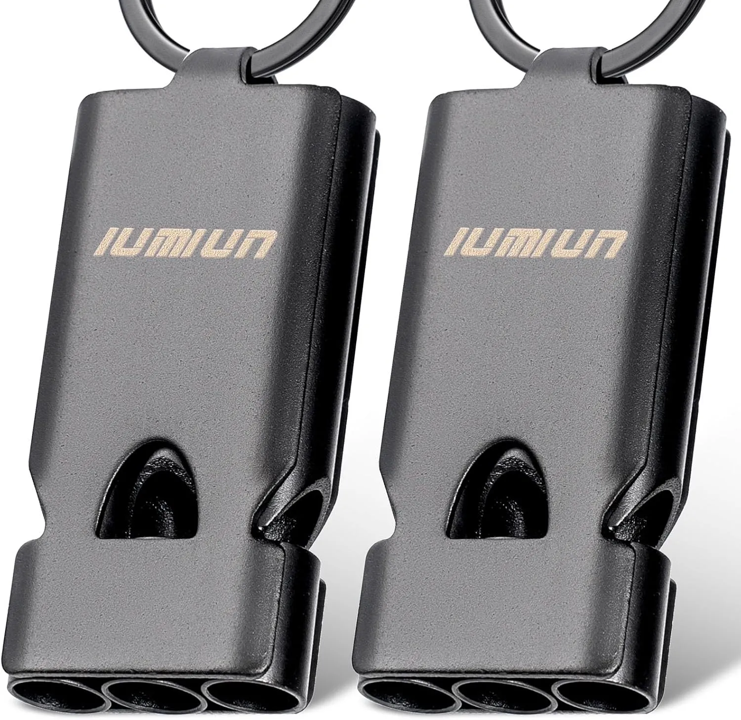 Titanium Emergency Survival Whistle Lifeguard Safety Whistle for Outdoor Camping Hiking-Loud Whistle up to 120~130db