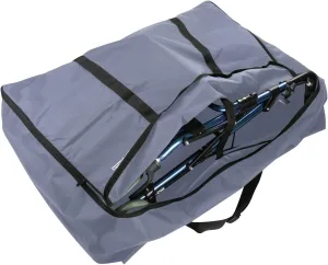 TOMMHANES AMISGUOER Travel Bag for Massage Bed, Walker, Wheelchair & Folding Bike - Grey, 35.4" W x 27.5" H x 12.5" D