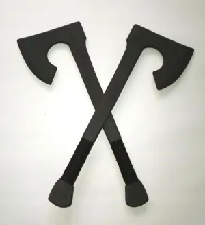 Training Viking Tactical Axe 2 Tomahawk Hatchet Kali FMA Martial Arts Supply Polypropylene Trainer Replica Kalaj Kutter
