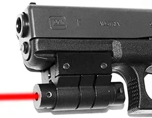 Trinity Weaver Mounted red dot Sight for Glock 19 Gen5 Tactical Home Defense Optics Accessory Aluminum Black Picatinny Weaver Mount Adapter Class IIIA 635nM Less Than 5mW.