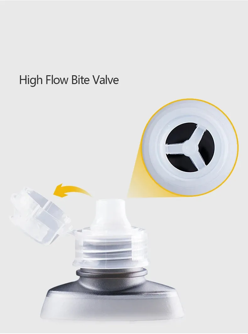 Ultra-Light Collapsible Soft Flask: Fuel Your Run with Easy Hydration (170ml)