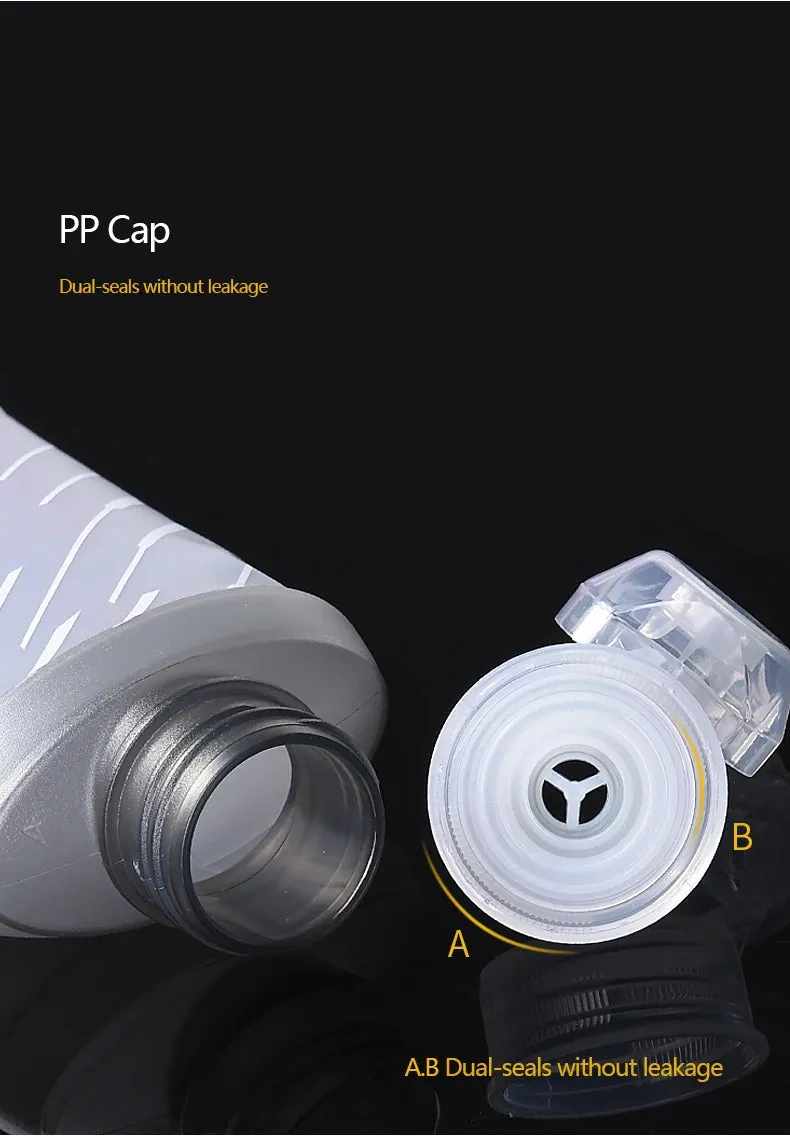 Ultra-Light Collapsible Soft Flask: Fuel Your Run with Easy Hydration (170ml)