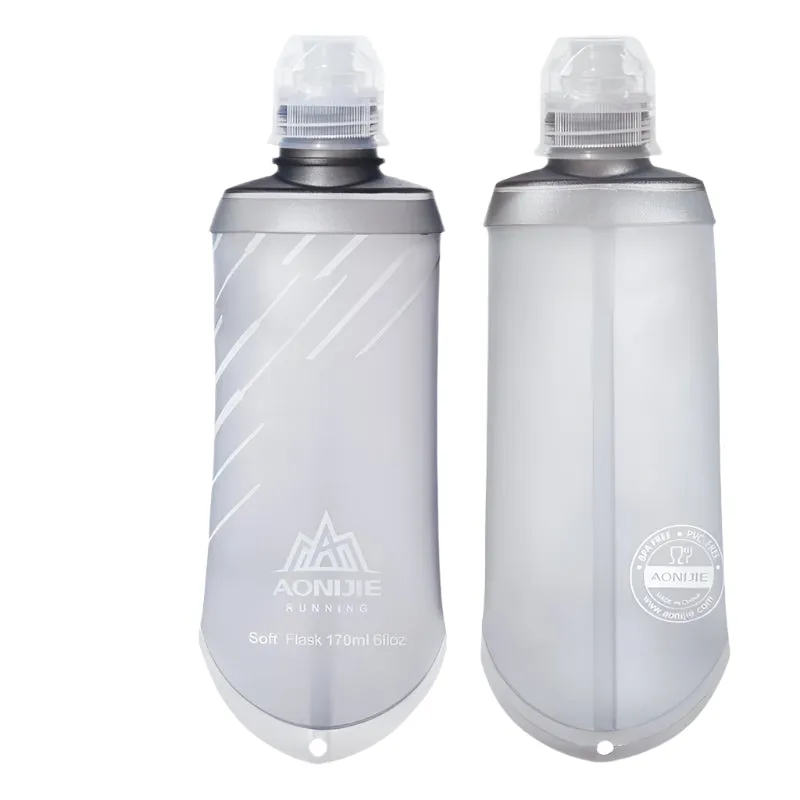 Ultra-Light Collapsible Soft Flask: Fuel Your Run with Easy Hydration (170ml)