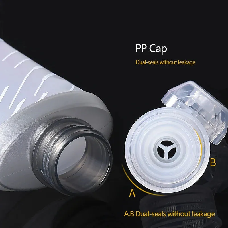 Ultra-Light Collapsible Soft Flask: Fuel Your Run with Easy Hydration (170ml)