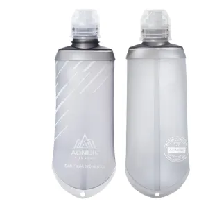 Ultra-Light Collapsible Soft Flask: Fuel Your Run with Easy Hydration (170ml)