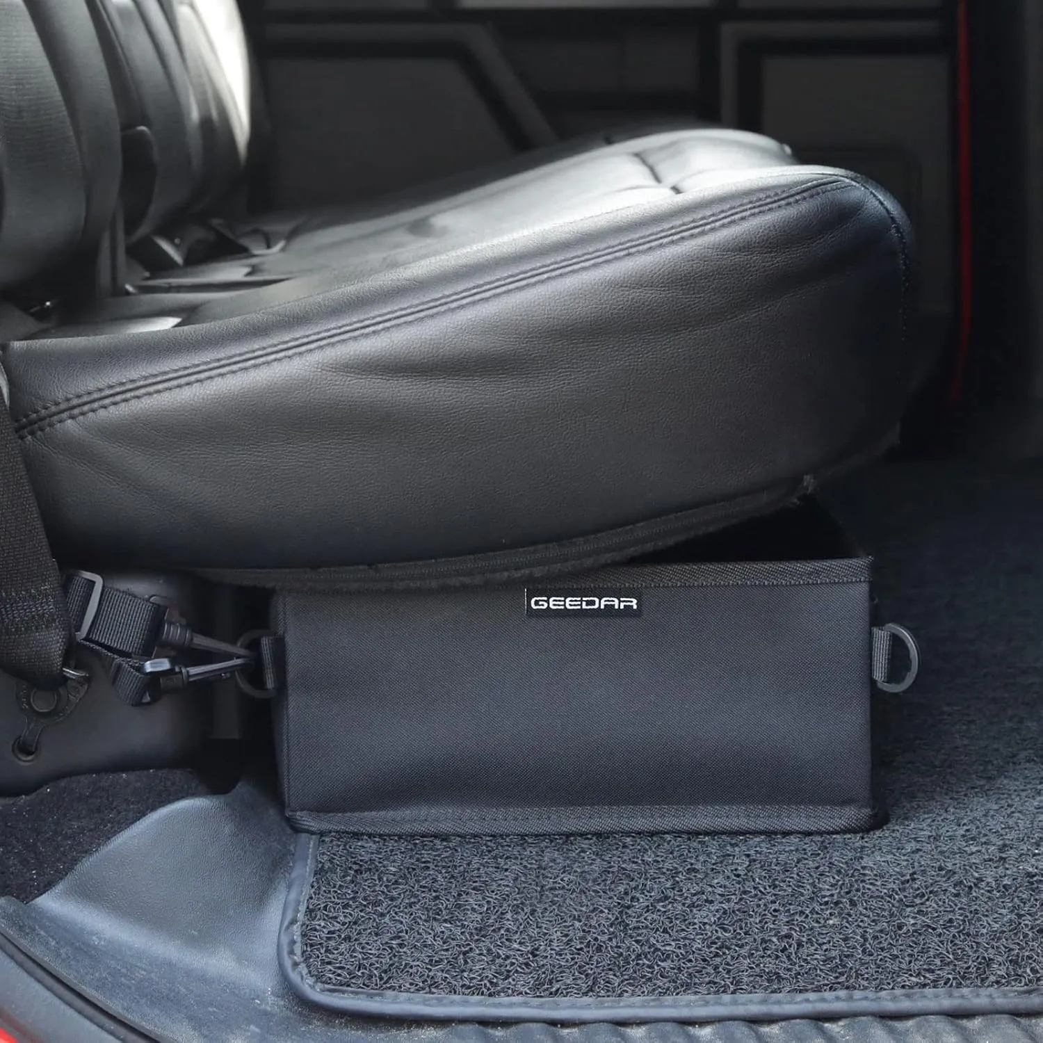 Under Seat Storage Truck Tool Box Organizer for Truck Underseat Storage Ford F150 F250 F350 Chevy Silverado Accessories (3 compartment)