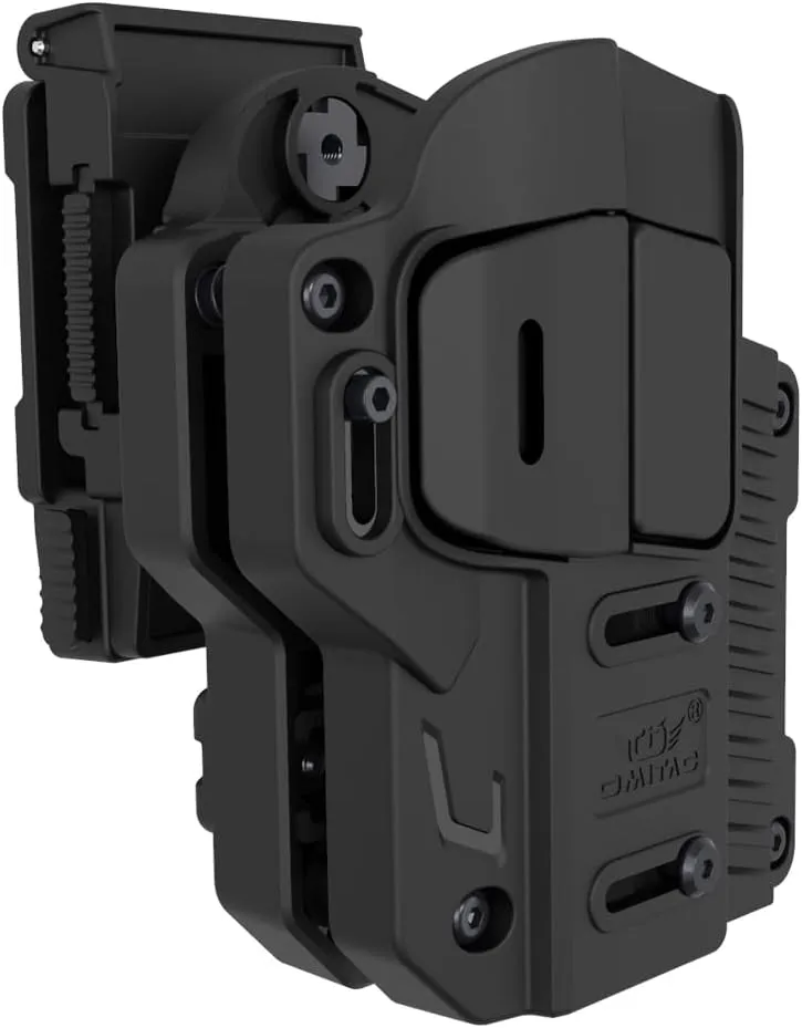 Universal Polymer Holster with 360° Adjustable Belt Clip, Tactical OWB Holster for 200  Most Popular Full Size,Compact,and semi-Automatic Pistols