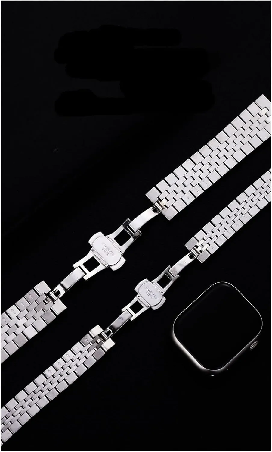 Universal Solid Stainless Steel Watch Band For Traditional Watch Smart Watch Quartz Watch Unisex Watch Band
