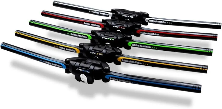 UPANBIKE Bike Folding Handlebar Aluminum Alloy Scooter Handlebar Quick Release Foldable Bar 31.8mm/25.4mm